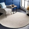 Safavieh Abstract ABT468K Ivory / Light Grey Area Rug Room Scene Feature