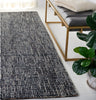 Safavieh Abstract ABT468L Black / Grey Area Rug Room Scene Feature