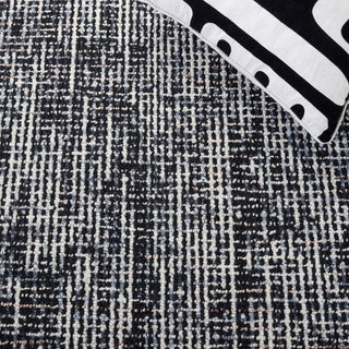 Safavieh Abstract ABT468L Black / Grey Area Rug Detail