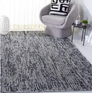 Safavieh Abstract ABT468L Black / Grey Area Rug Room Scene Feature