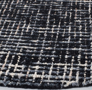 Safavieh Abstract ABT468L Black / Grey Area Rug Detail