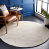 Safavieh Abstract ABT468M Ivory / Blue Area Rug Room Scene Feature