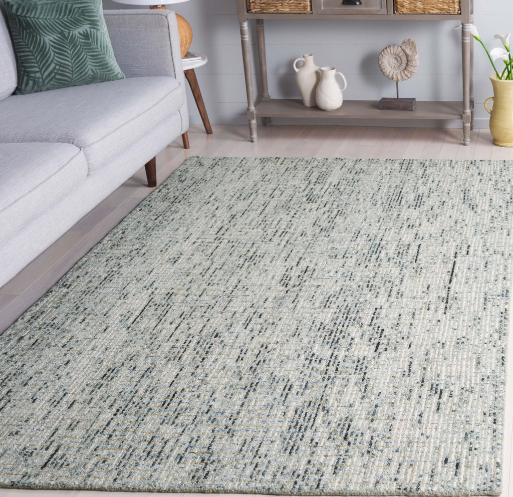 Safavieh Abstract ABT468Y Green / Ivory Area Rug Room Scene Feature