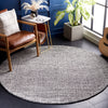 Safavieh Abstract ABT468Z Black / Ivory Area Rug Room Scene Feature