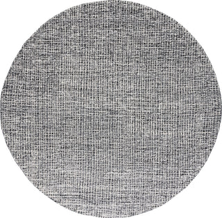 Safavieh Abstract ABT468Z Black / Ivory Area Rug Round