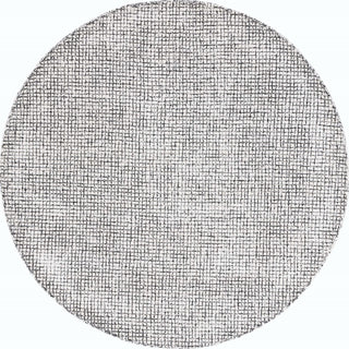 Safavieh Abstract ABT470Z Ivory / Black Area Rug Round