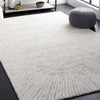 Safavieh Abstract ABT478F Grey / Ivory Area Rug Room Scene Feature