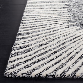 Safavieh Abstract ABT478Z Black / Ivory Area Rug Detail