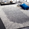 Safavieh Abstract ABT478Z Black / Ivory Area Rug Room Scene Feature