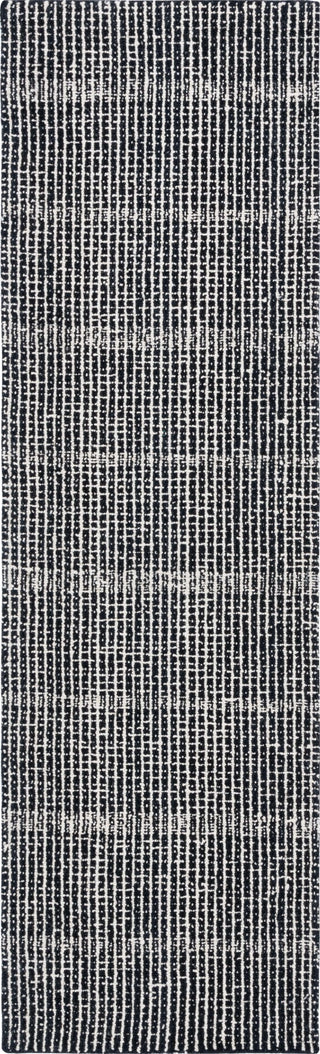 Safavieh Abstract ABT482Z Black / Ivory Area Rug Runner