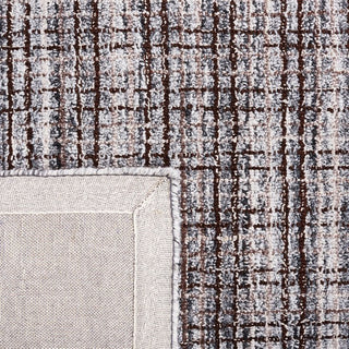 Safavieh Abstract ABT486F Grey / Brown Area Rug Backing