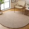 Safavieh Abstract ABT494T Light Brown Area Rug Room Scene Feature