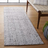 Safavieh Abstract ABT497F Light Grey Area Rug Room Scene Feature