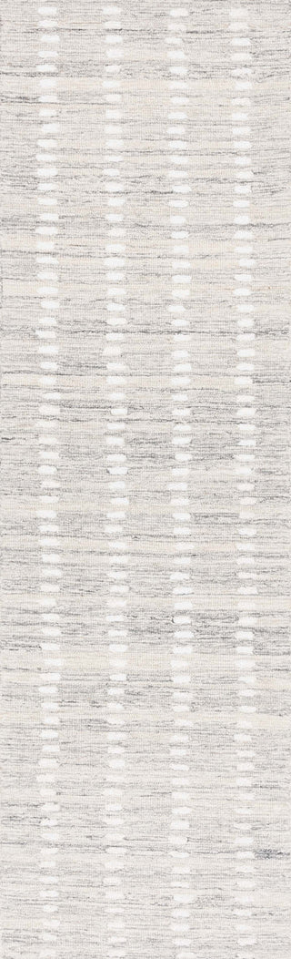 Safavieh Abstract ABT498G Silver / Ivory Area Rug Runner