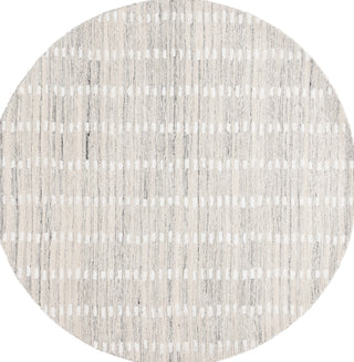 Safavieh Abstract ABT498G Silver / Ivory Area Rug Round