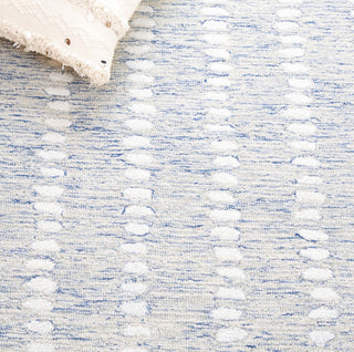 Safavieh Abstract ABT498M Blue / Ivory Area Rug Detail