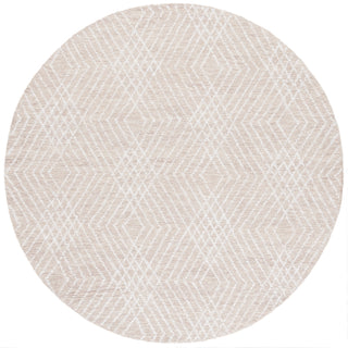 Safavieh Abstract ABT499B Beige / Ivory Area Rug Round