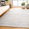 Safavieh Abstract ABT499F Grey / Ivory Area Rug Room Scene Feature