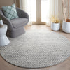 Safavieh Abstract ABT499F Grey / Ivory Area Rug Room Scene Feature