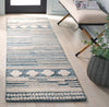 Safavieh Abstract ABT559F Grey / Ivory Area Rug Room Scene Feature
