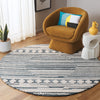 Safavieh Abstract ABT559F Grey / Ivory Area Rug Room Scene Feature