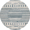 Safavieh Abstract ABT559F Grey / Ivory Area Rug Round