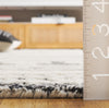 Safavieh Abstract ABT559Z Black / Ivory Area Rug Detail