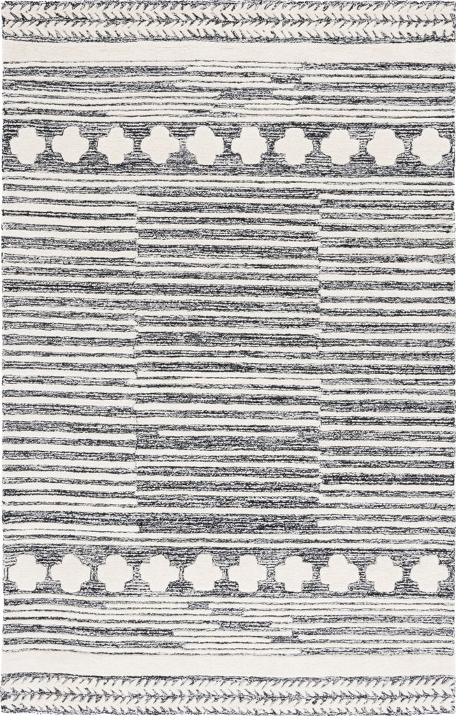 Safavieh Abstract ABT559Z Black / Ivory Area Rug main image