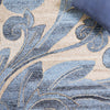 Safavieh Abstract ABT603B Beige / Blue Area Rug Detail