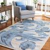 Safavieh Abstract ABT603B Beige / Blue Area Rug Room Scene Feature