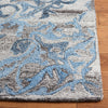 Safavieh Abstract ABT608F Grey / Blue Area Rug Detail