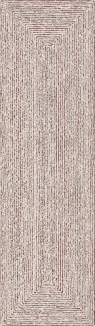 Safavieh Abstract ABT609A Ivory / Black Area Rug Runner