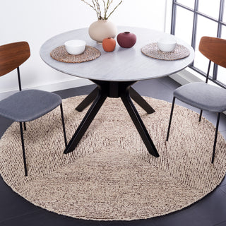 Safavieh Abstract ABT609A Ivory / Black Area Rug Room Scene Feature