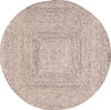 Safavieh Abstract ABT609A Ivory / Black Area Rug Round