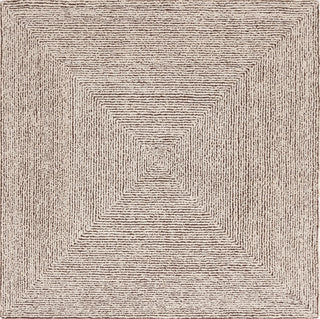 Safavieh Abstract ABT609A Ivory / Black Area Rug Square