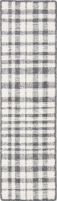 Safavieh Abstract ABT648A Ivory / Black Area Rug Runner