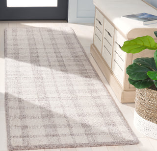Safavieh Abstract ABT648B Ivory / Silver Area Rug Room Scene