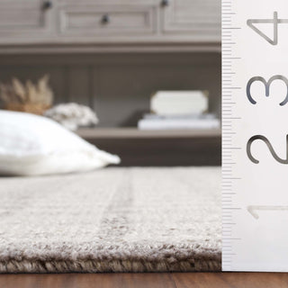 Safavieh Abstract ABT648B Ivory / Silver Area Rug Detail