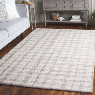 Safavieh Abstract ABT648B Ivory / Silver Area Rug Room Scene