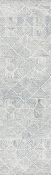 Safavieh Abstract ABT763F Grey / Ivory Area Rug Runner