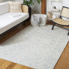 Safavieh Abstract ABT763F Grey / Ivory Area Rug Room Scene Feature