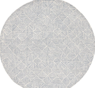 Safavieh Abstract ABT763F Grey / Ivory Area Rug Round