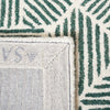 Safavieh Abstract ABT763W Dark Green / Ivory Area Rug Backing