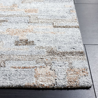 Safavieh Abstract ABT875F Grey / Brown Area Rug Detail