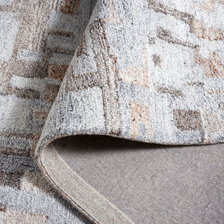 Safavieh Abstract ABT875F Grey / Brown Area Rug Fold