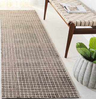 Safavieh Abstract ABT927B Beige / Dark Grey Area Rug Room Scene Feature