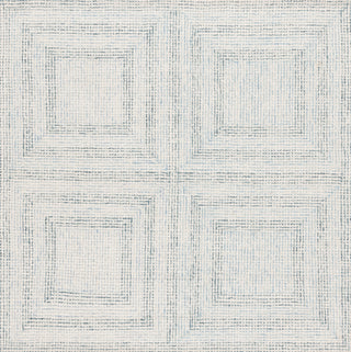 Safavieh Abstract ABT928M Ivory / Blue Area Rug Square