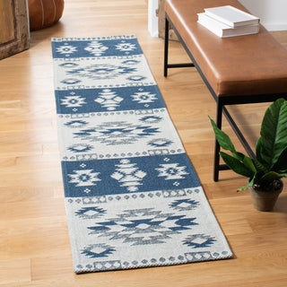 Safavieh Augustine AGT426 Navy / Cream Area Rug Room Scene Feature