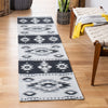 Safavieh Augustine AGT426 Black / Light Grey Area Rug Room Scene Feature