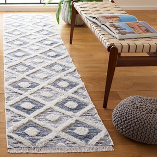 Safavieh Augustine AGT730N Navy / Ivory Area Rug Room Scene Feature